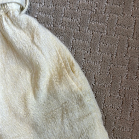 Yellow Button-Front Romper - Picture 10 of 12